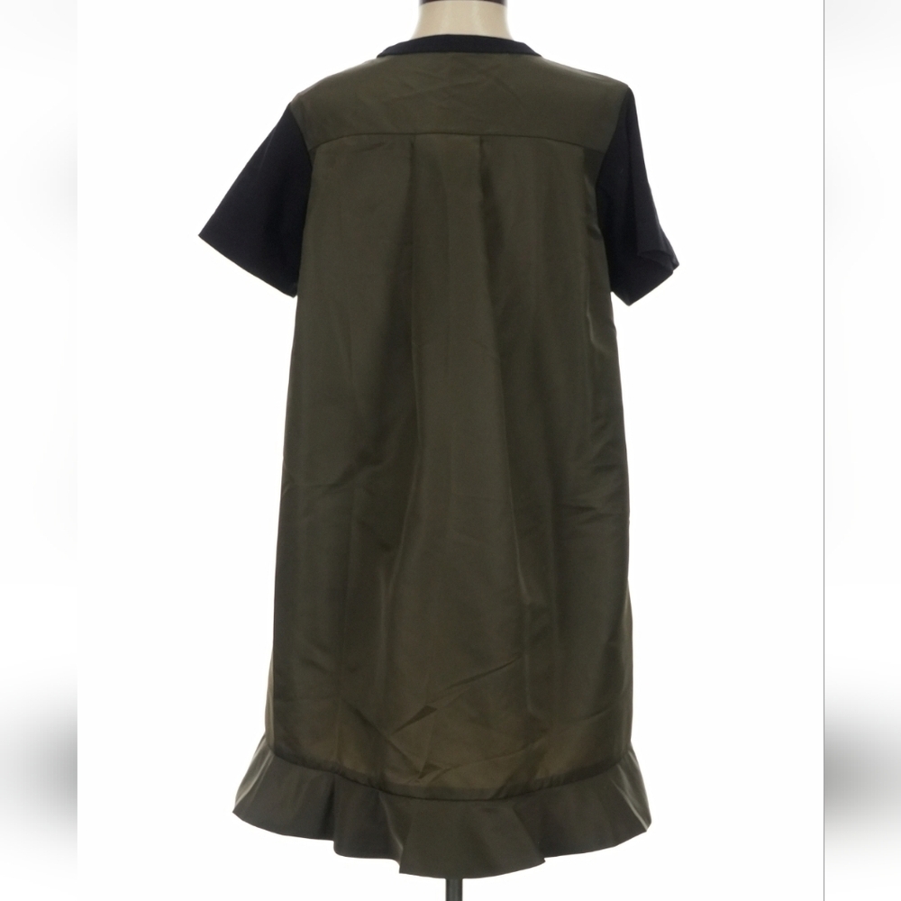 Sacai Jersey And Twill Minidress. Size 2. - Picture 2 of 6